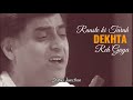 Raaste Ki Tarah Dekhta Reh Gaya Aapko Dekh Kar Dekhta Reh Gaya Sad Status Jagjit Singh Song
