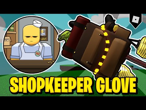 (Full Guide) How to get the SHOPKEEPER GLOVE & Minimum Wage BADGE in SLAP BATTLES 👏 | Roblox