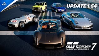Gran Turismo 7 November 1.54 Update PS5 & PS VR2 Games Trailer