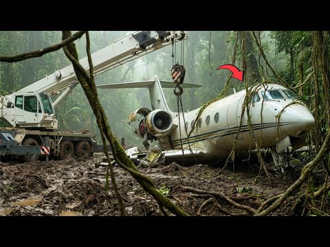 Jungle-Recovered Gulfstream II Restoration — Reviving a Forgotten Executive Jet