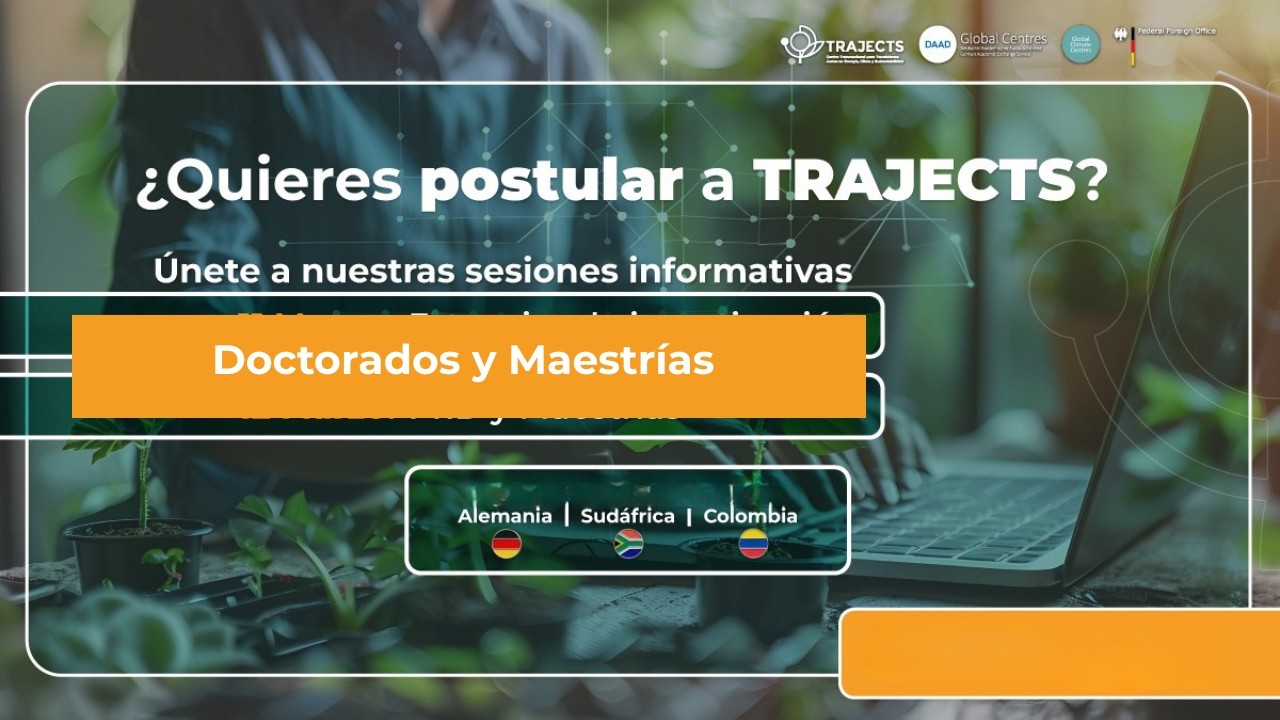 Sesiones informativas TRAJECTS 2026Maestrías y PhD