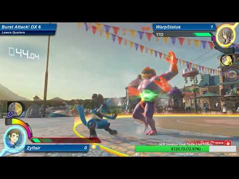 Burst Attack! DX 6: Losers Quarters - Zyflair (Lucario) VS WarpStatus (Machamp)