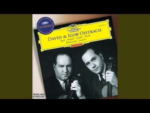 J.A. Benda: Trio Sonata in E Major for 2 Violins and Continuo: II. Largo