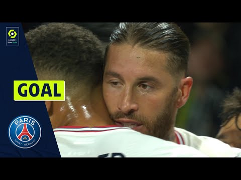 Goal Sergio RAMOS (45' +1 - PSG) ANGERS SCO - PARIS SAINT-GERMAIN (0-3) 21/22
