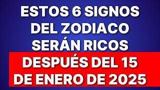 Nostradamus predice éxito: ¡Estos 6 signos serán ricos después del 15 de enero de 2025!