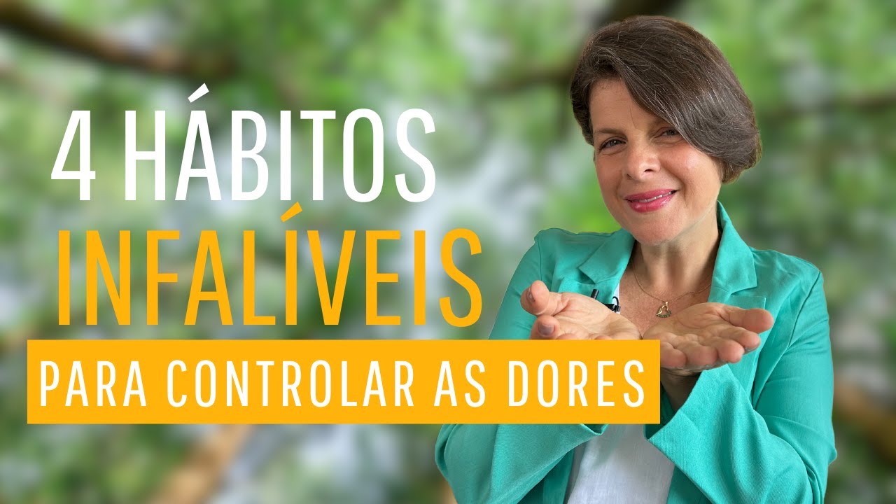 4 hábitos infalíveis para controlar as dores crônicas e dores da artrose