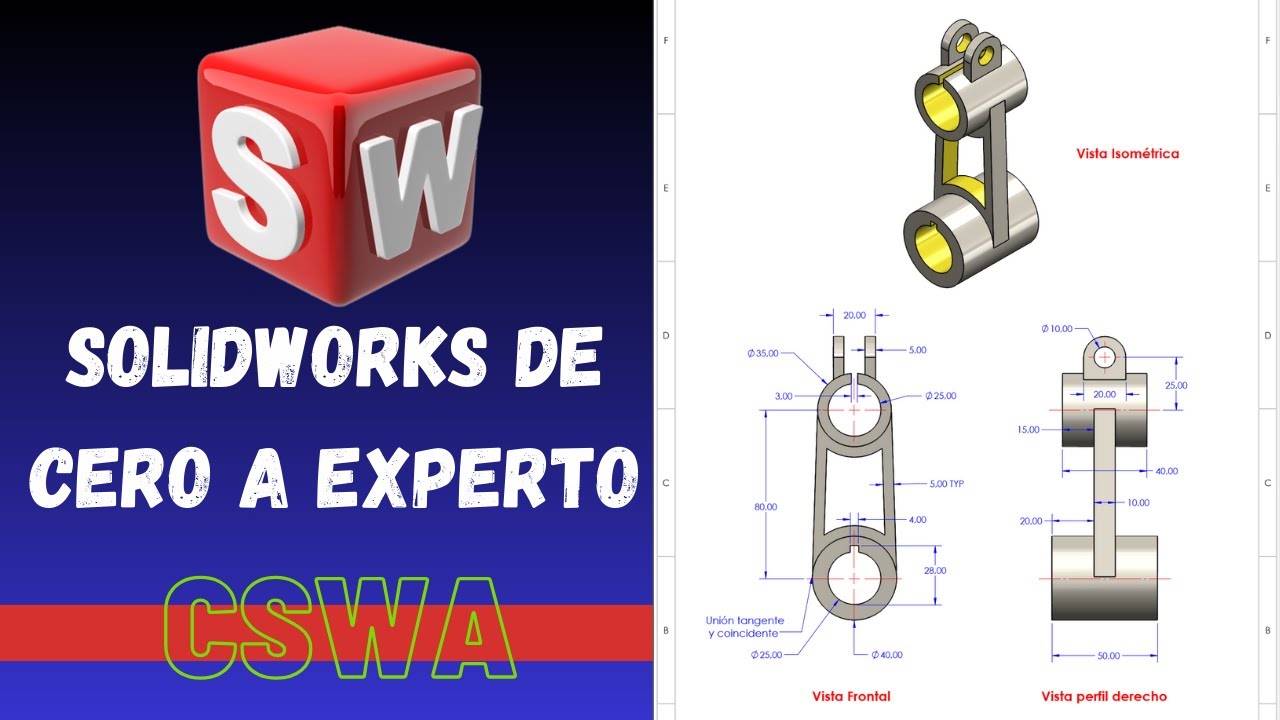 Curso SOLIDWORKS De Cero a Experto. Lección 8 (Módulo Intermedio)