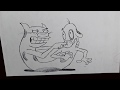 Quick Doodle CatDog