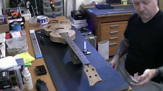 Video thumbnail for McCartney / Hofner Violin Bass build / project! by Fret Friend Guitar Workshop and Luthiery