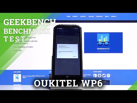 Geekbench V5 Benchmark Test in Oukitel WP6 – Performance Test Results