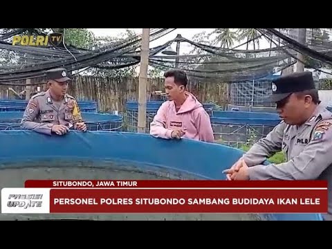 PRESISI UPDATE : PERSONEL POLRES SITUBONDO SAMBANG BUDIDAYA IKAN LELE 31/01/2025  19.30