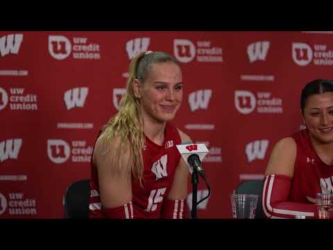 Post-Game Media Conference || Wisconsin Volleyball vs Iowa || Nov. 23, 2025