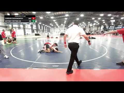 182 lbs Rr Rnd 3   Carson Duckworth!, 84 Athletes Red vs Jeffrey Petties Jr , Evil Empire Red