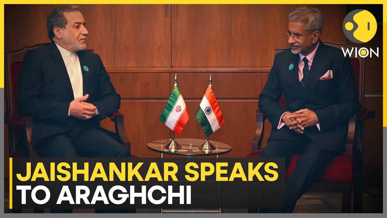 Indian External Affairs Minister Speaks to Iranian Counterpart | WION News