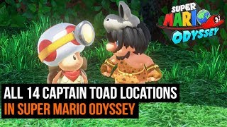 All 14 Captain Toad Locations in Super Mario Odyssey