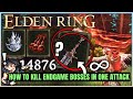 this is actually insane now how to one shot bosses best elden ring eochaids dancing blade build