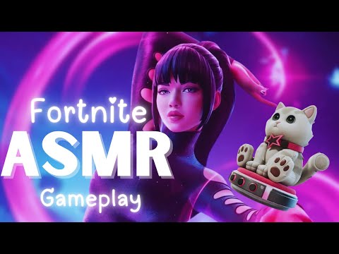 ❀˖° Fortnite ASMR Gameplay ❀˖° Chapter 7 No Build, Keyboard + Whispers 🖤ASMR Gaming🖤