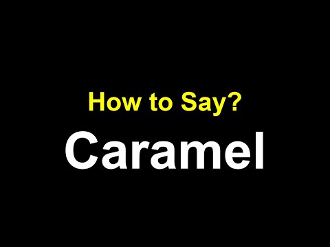 How to Pronounce Caramel | British vs American English Pronunciation