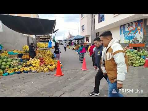 En directo de la Voz de Guamote nuestro segmento "Tu Voz en la feria"
