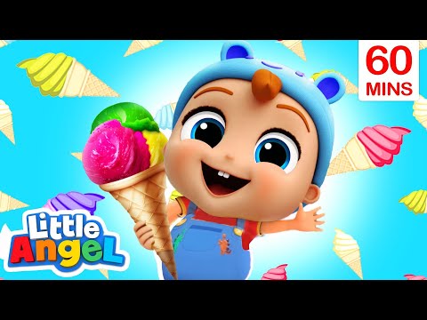 Summer Ice Cream Song + More Little Angel Kids Songs & Nursery Rhymes