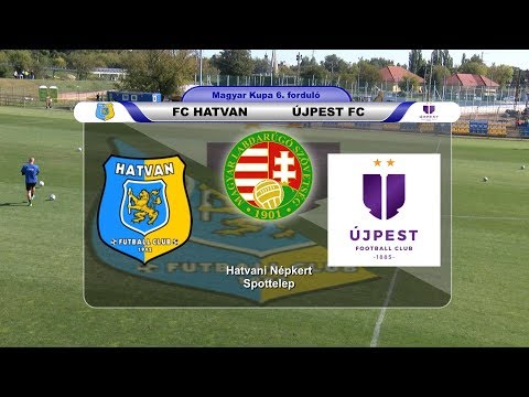 FC HATVAN -  ÚJPEST FC   - mérkőzést élőben közvetítjük 15:00-tól a Tv8Sporton