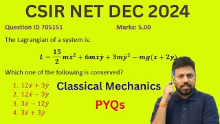 Download Lagu CSIR NET DEC 2024 Physics Solutions | Classical Mechanics PYQs | Lagrangian - Hamiltonian Dynamics Thumbnail
