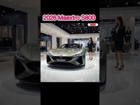 Thumbnail for 🚗 2026 Maextro S800 – Sleek Army-Green Luxury#MaextroS800 #LuxuryCar # by Maextro