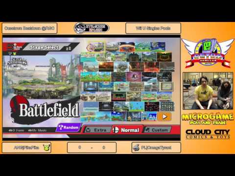CTBD@RGC AGN|PikaPika (Pikachu) vs PL|Omega Tyrant (ROB) Wii U Singles Top 24