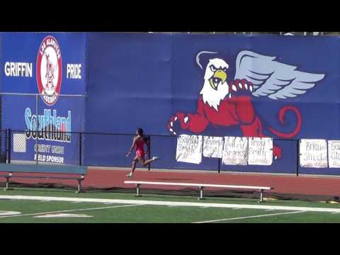 JVG 4x100m vs Huntington Beach 3-23-17 - Los Alamitos Girls