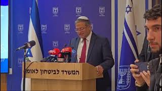השר לביטחון לאומי: "היועמשי"ת חצתה הבוקר קו אדום, כשהחליטה לעצור לחקירה שני בכירים במערכת אכיפת החוק