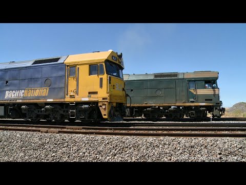 7731V Grain Train And Light Engines At Gheringhap (28/12/2021) - PoathTV Australian Railways