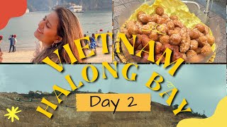 Vietnam Day 2 Travel Vlog: Halong Bay Cruise Day Tour from Hanoi ✨ (Full Experience) 