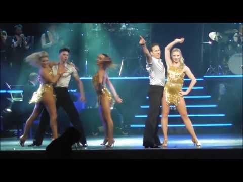 Brendan Cole does the jive in Dunfermline