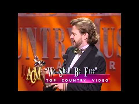 Garth Brooks Wins Top Video of the Year For "We Shall Be Free" - ACM Awards 1994