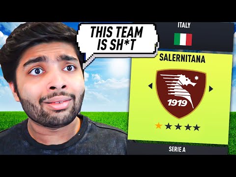 I FIXED the WORST SERIE A CLUB... in FIFA 22🤣