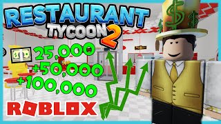 BEST WAY TO MAKE MONEY - Restaurant Tycoon 2