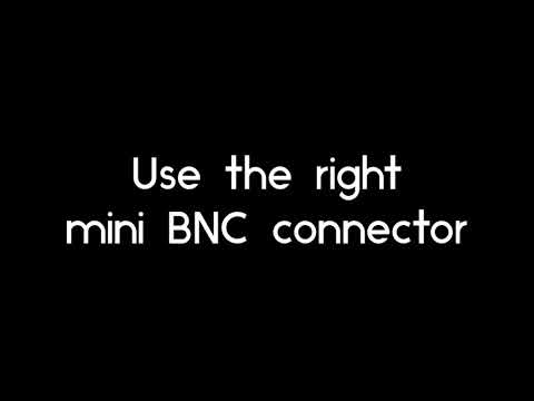 Mini BNC Video Connectors