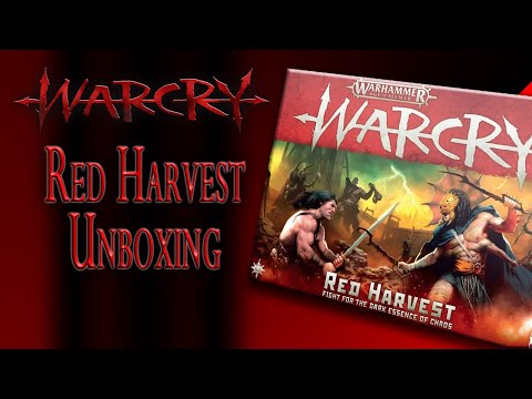 Warcry Red Harvest Unboxing