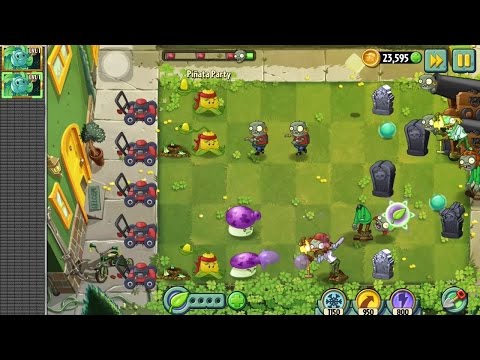 Plants vs. Zombies 2 pinata party 3/20/2017 || pinata party March 20, 2017