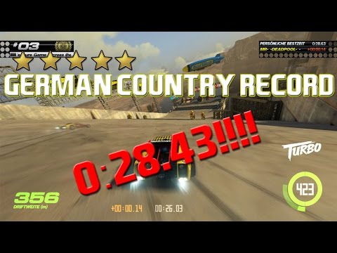 TRACKMANIA TURBO: CANYON GRAND DRIFT WHITE SERIES #03 - 0:28.43 GERMAN COUNTRY RECORD !
