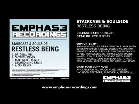 EMPHASE015 - Staircase & Soulside - Restless Being (Skytech, Matt Skyer, Second Mind, Aizen Mixes)