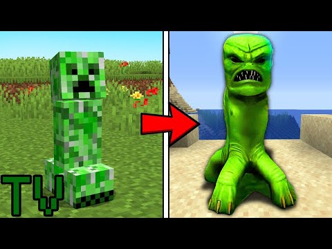 Real Life Minecraft Mobs - You Won't Believe Your Eyes!