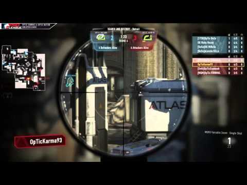 Optic Gaming vs Optic Nation - Game 2 (MLG Pro League - Apr 14th 2015)
