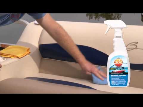 Boat Protection with 303 Aerospace Protectant and Multi-Surface Cleaner