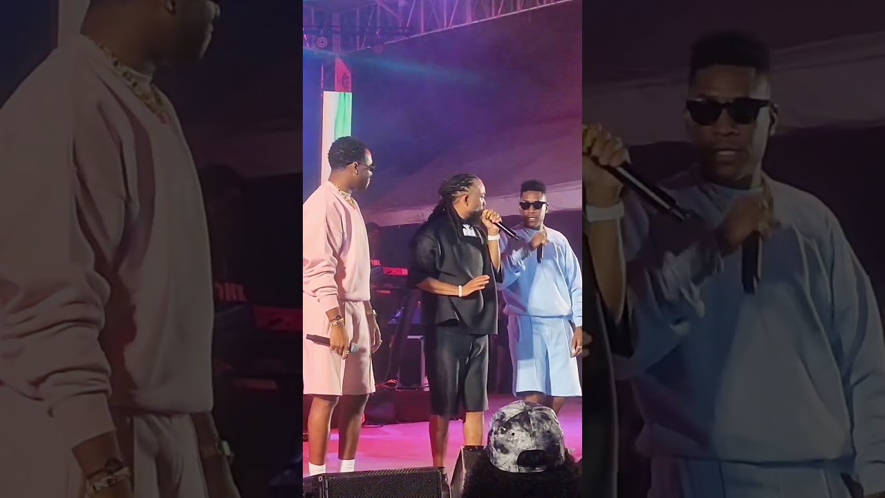 Machel Montano Gives Soca Songwriters Full Blown Their Flowers 🌹🌹🌹 LIVE On STAGE!!!!