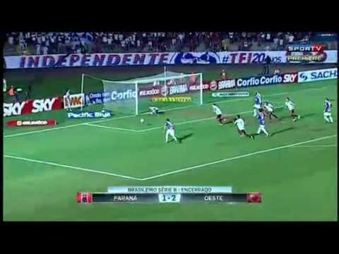 Paraná 1 x 2 Oeste - GOLS - Brasileirão Série B