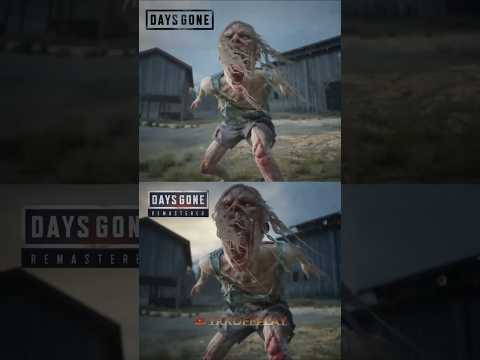 Days Gone Then and Now - Days Gone vs Days Gone Remastered