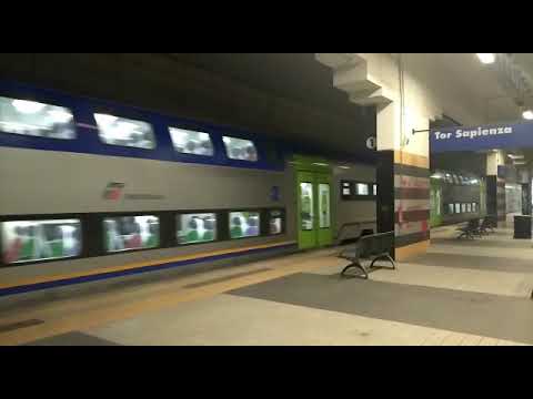 TAF in partenza stazione Tor Sapienza