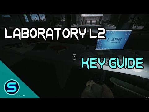 Lab. Key. Laboratory block. Level 2 Key spawn + door location