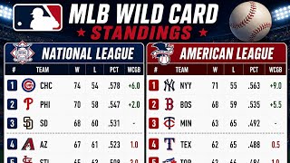 MLB Wild Card Standings Today | Al Wild Card | Nl Wild Card | August 20, 2026 Updated